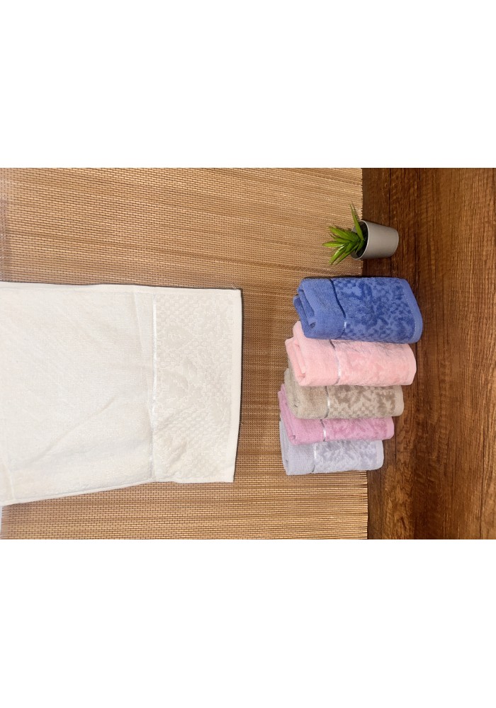 30X50 KADİFE ÇINAR YAPRAĞI DESEN MUTFAK HAVLUSU